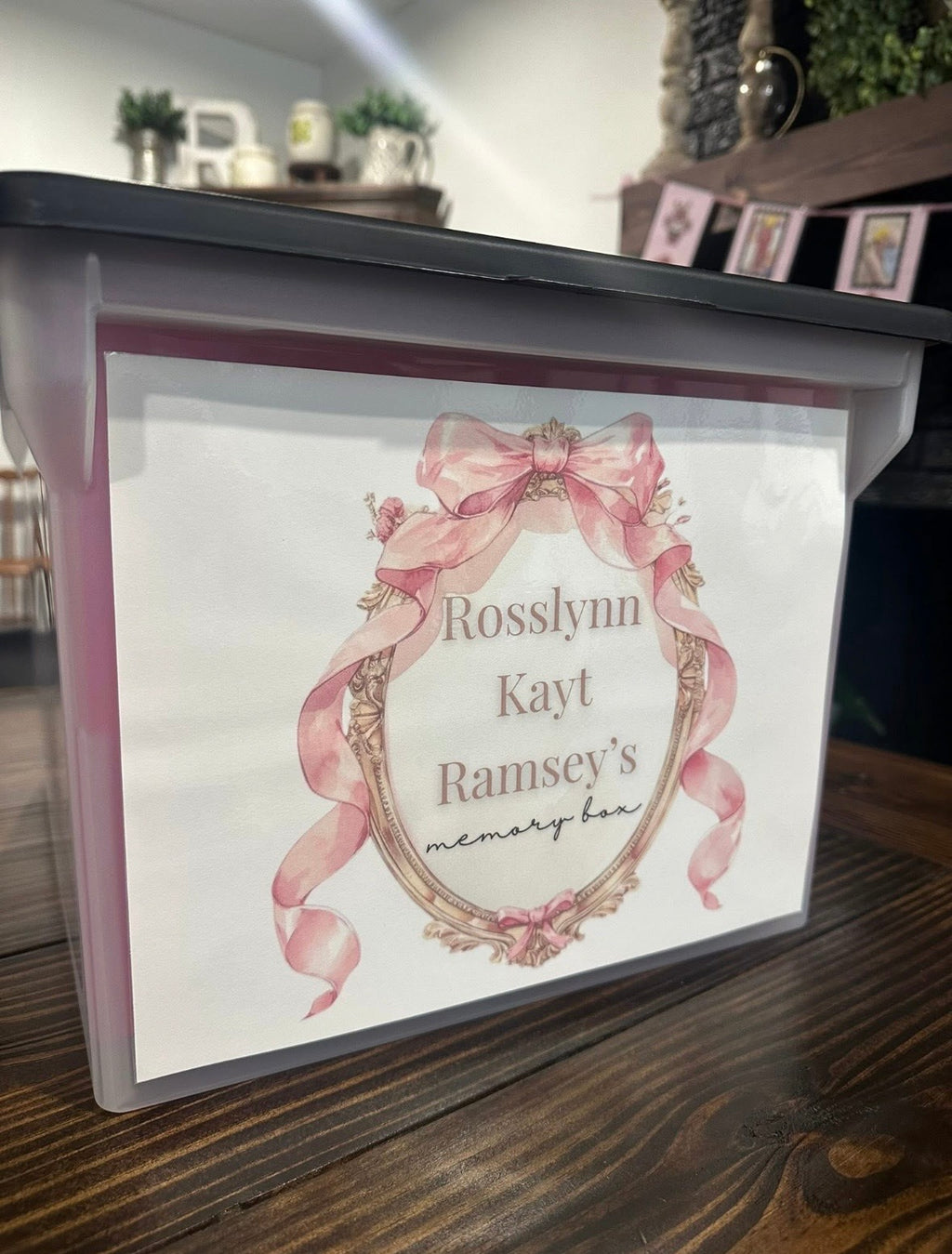 Custom Memory Box