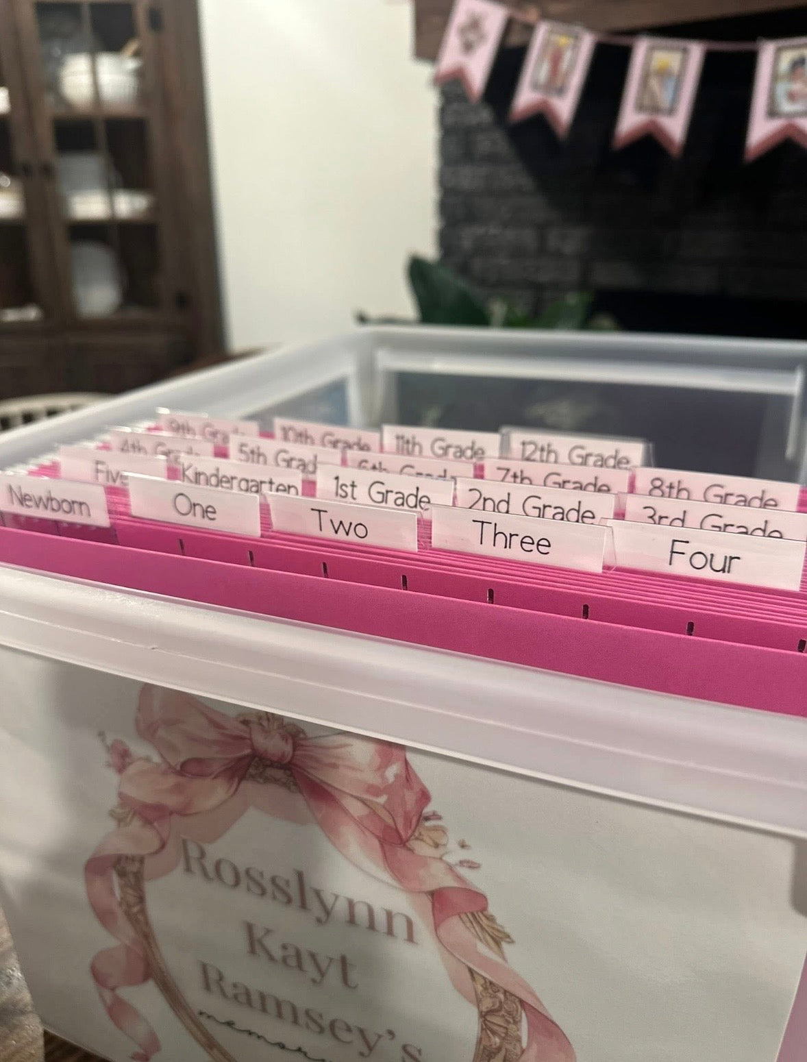 Custom Memory Box