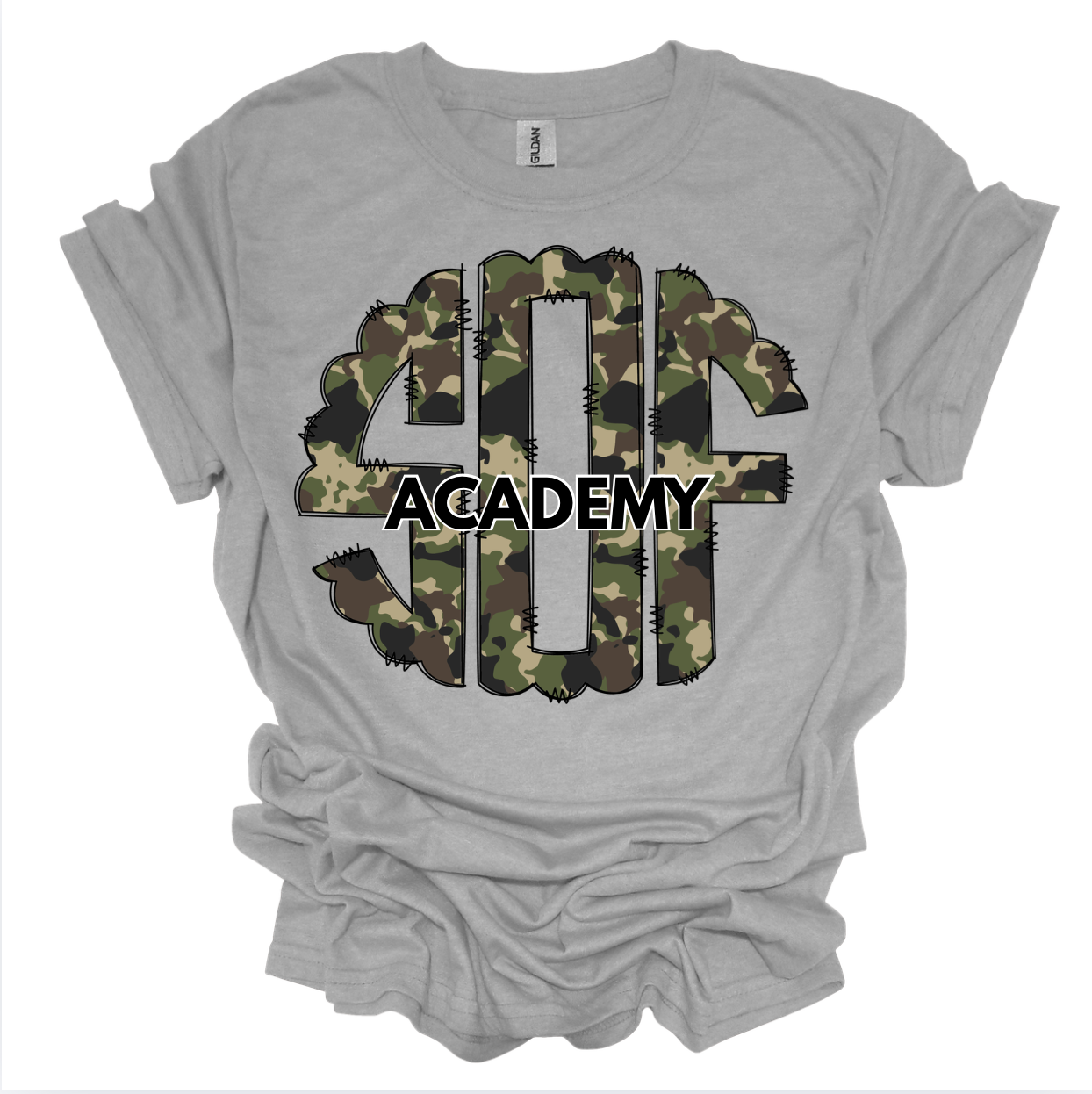 SOF Camo Monogram Tee