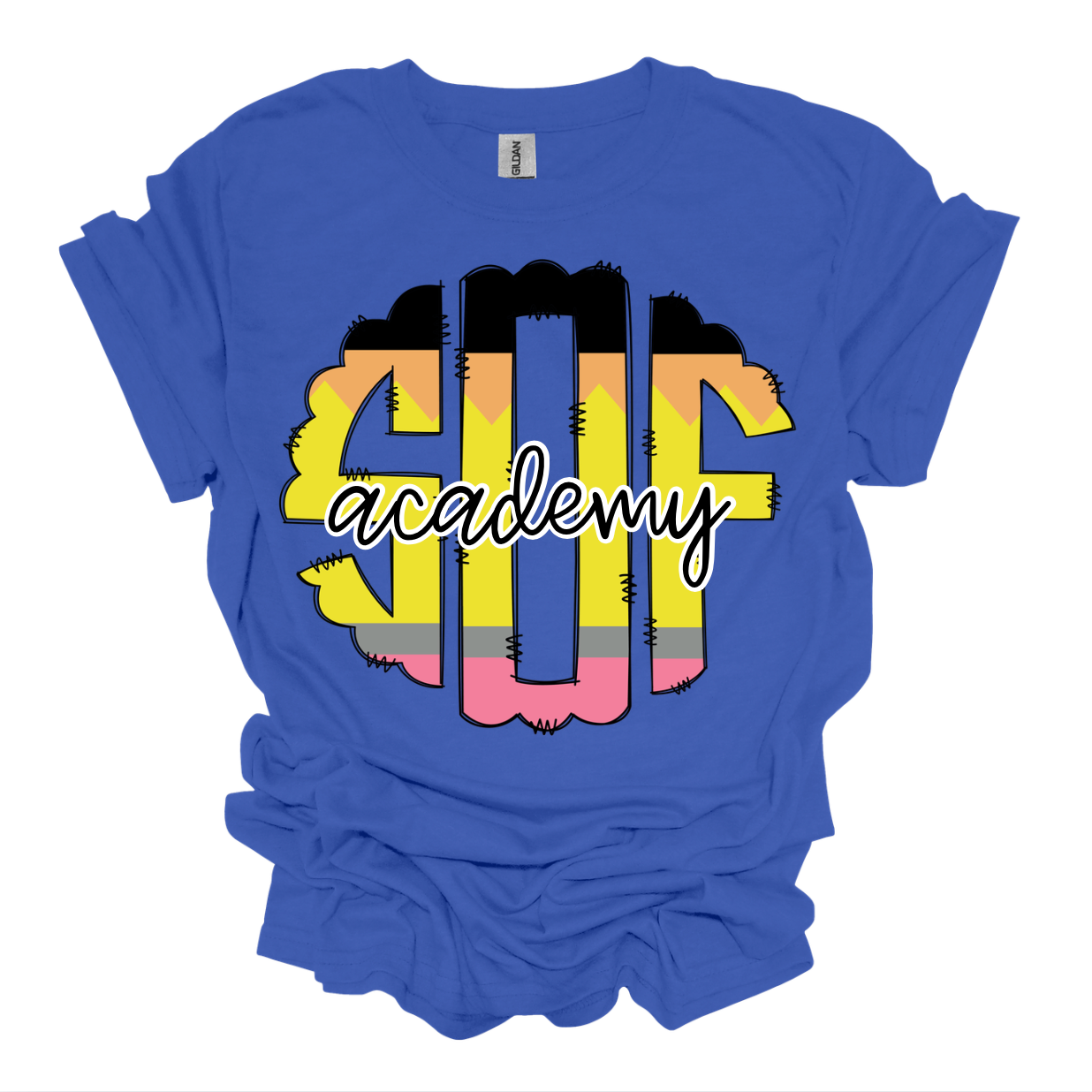 SOF Pencil Monogram Tee