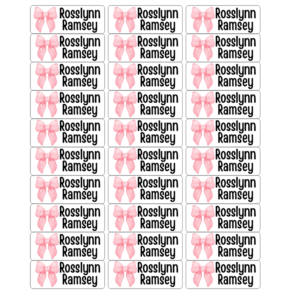 Custom Supply Labels