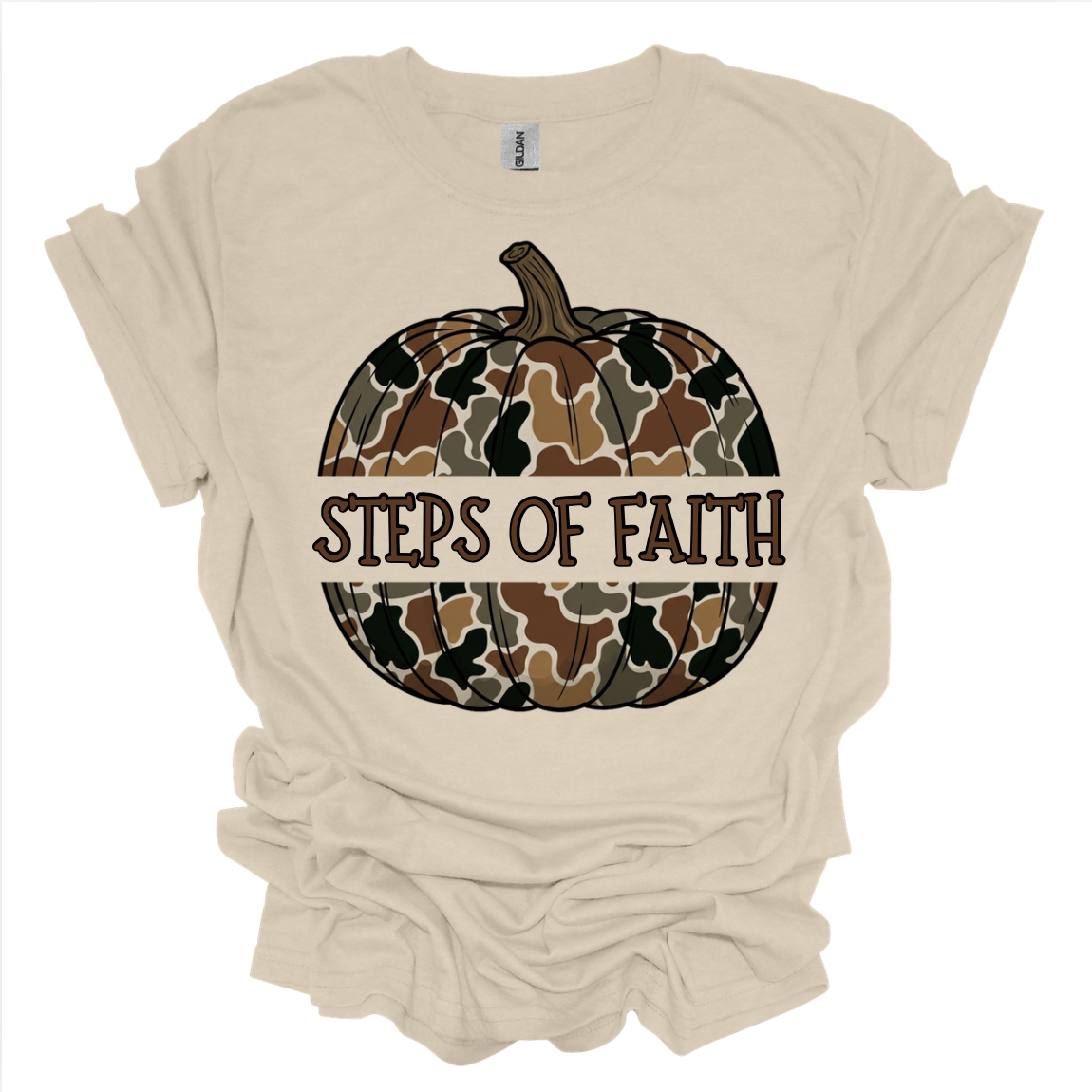 Steps of Faith - Camo Pumpkin